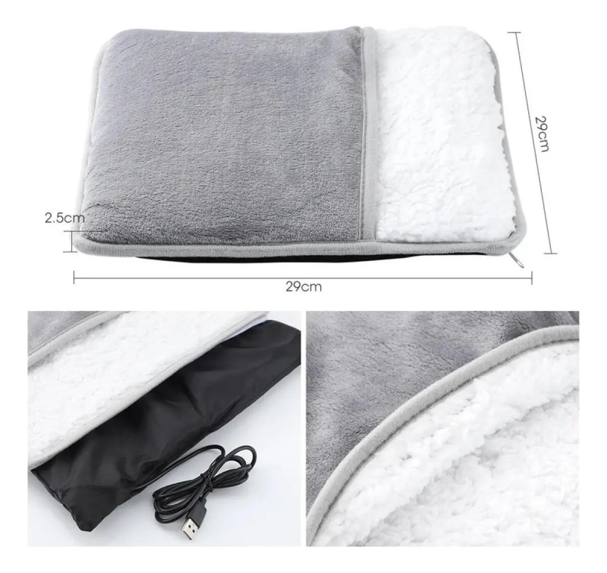 FUNDA PARA PIES CALENTADORA CALEFACCION