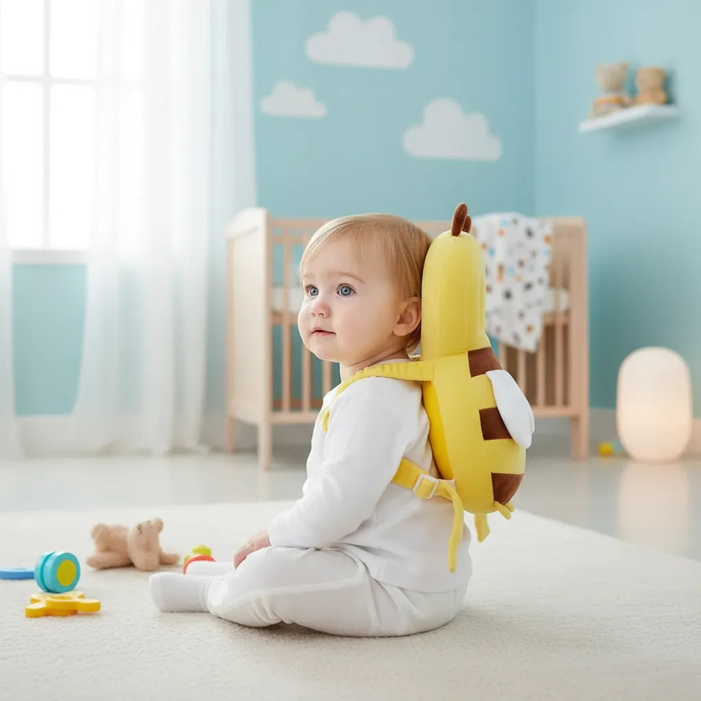 ALMOHADA TIPO MOCHILA ANTIGOLPES PARA BEBES