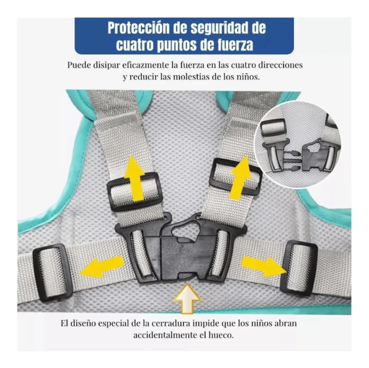 CINTURO DE SEGURIDAD PARA NIÑOS
